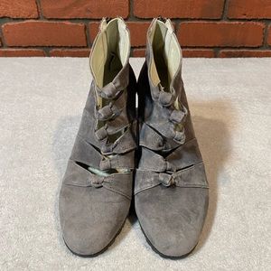 Jambu Women's Samantha Boots‎ Ankle Mid Charcoal Size 8.5